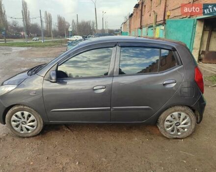 Сірий Хендай і10, об'ємом двигуна 1.09 л та пробігом 120 тис. км за 6200 $, фото 4 на Automoto.ua