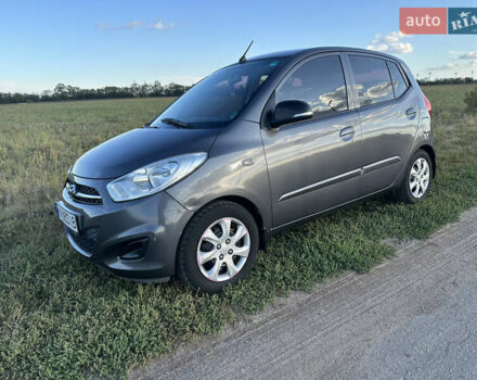 Сірий Хендай і10, об'ємом двигуна 1.09 л та пробігом 157 тис. км за 5400 $, фото 2 на Automoto.ua