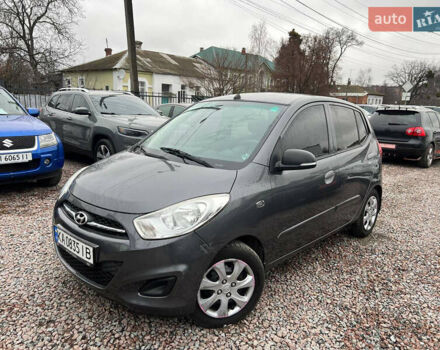 Серый Хендай и10, объемом двигателя 1.09 л и пробегом 159 тыс. км за 5400 $, фото 1 на Automoto.ua