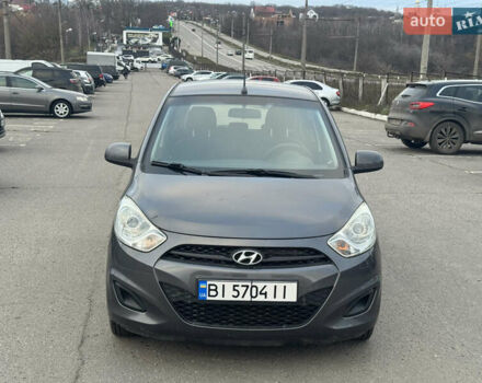 Серый Хендай и10, объемом двигателя 1.09 л и пробегом 130 тыс. км за 5700 $, фото 1 на Automoto.ua
