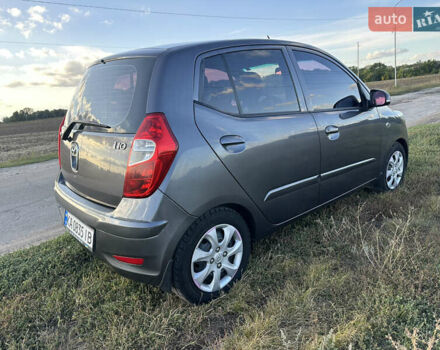 Сірий Хендай і10, об'ємом двигуна 1.09 л та пробігом 157 тис. км за 5400 $, фото 7 на Automoto.ua