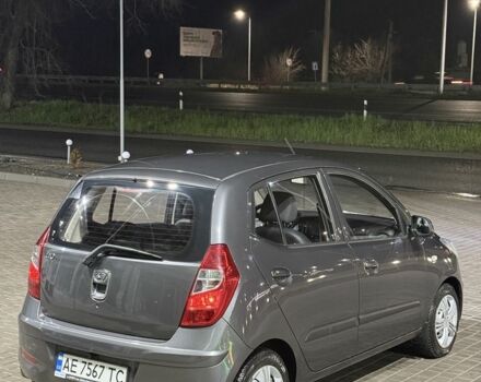 Сірий Хендай і10, об'ємом двигуна 1.1 л та пробігом 76 тис. км за 7599 $, фото 7 на Automoto.ua