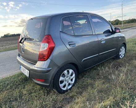 Серый Хендай и10, объемом двигателя 1.1 л и пробегом 157 тыс. км за 5300 $, фото 8 на Automoto.ua