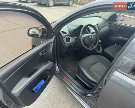 Серый Хендай и10, объемом двигателя 1.09 л и пробегом 130 тыс. км за 5700 $, фото 14 на Automoto.ua
