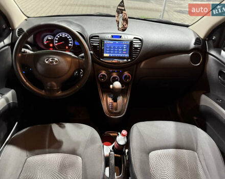 Серый Хендай и10, объемом двигателя 1.1 л и пробегом 76 тыс. км за 7550 $, фото 16 на Automoto.ua