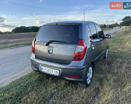 Сірий Хендай і10, об'ємом двигуна 1.09 л та пробігом 157 тис. км за 5400 $, фото 8 на Automoto.ua