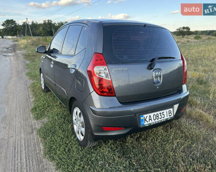 Сірий Хендай і10, об'ємом двигуна 1.09 л та пробігом 157 тис. км за 5400 $, фото 13 на Automoto.ua
