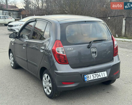 Серый Хендай и10, объемом двигателя 1.09 л и пробегом 130 тыс. км за 5700 $, фото 6 на Automoto.ua