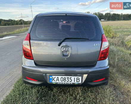 Сірий Хендай і10, об'ємом двигуна 1.09 л та пробігом 157 тис. км за 5400 $, фото 14 на Automoto.ua