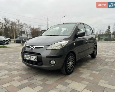 Серый Хендай и10, объемом двигателя 1.1 л и пробегом 50 тыс. км за 7999 $, фото 1 на Automoto.ua