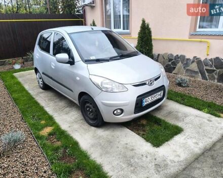 Серый Хендай и10, объемом двигателя 1.1 л и пробегом 145 тыс. км за 3999 $, фото 1 на Automoto.ua