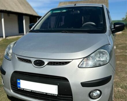 Сірий Хендай і10, об'ємом двигуна 1 л та пробігом 190 тис. км за 4500 $, фото 1 на Automoto.ua