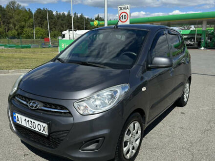 Серый Хендай и10, объемом двигателя 1.25 л и пробегом 152 тыс. км за 6700 $, фото 1 на Automoto.ua