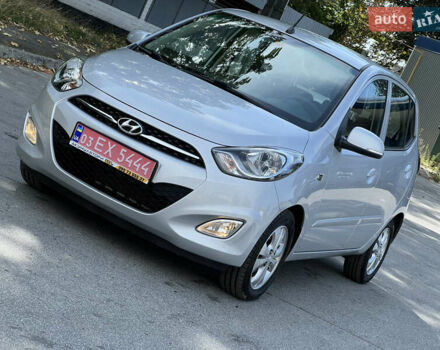 Сірий Хендай і10, об'ємом двигуна 1.25 л та пробігом 52 тис. км за 7950 $, фото 1 на Automoto.ua