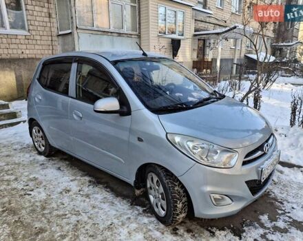 Серый Хендай и10, объемом двигателя 1.2 л и пробегом 123 тыс. км за 6000 $, фото 1 на Automoto.ua