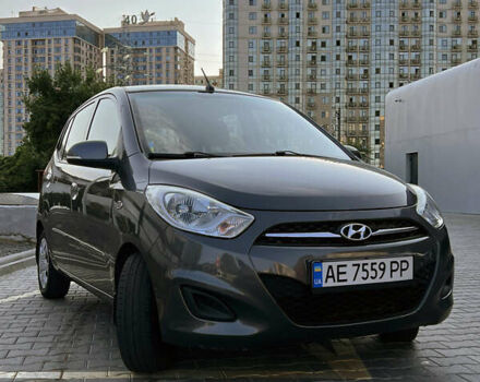 Хендай и10 2012 в Кривом Роге на Automoto.ua Серый Хендай и10, объемом двигателя 1.09 л и пробегом 62 тыс. км за 7500 $, фото 1 на Automoto.ua