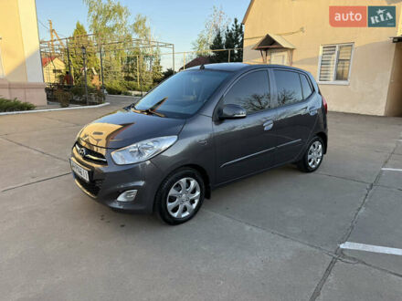 Хендай и10 2012 в Одессе на Automoto.ua Серый Хендай и10, объемом двигателя 1.25 л и пробегом 78 тыс. км за 8199 $, фото 1 на Automoto.ua