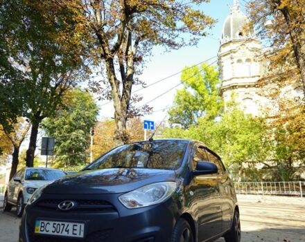 Серый Хендай и10, объемом двигателя 1.1 л и пробегом 174 тыс. км за 4500 $, фото 1 на Automoto.ua