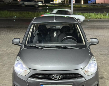 Серый Хендай и10, объемом двигателя 1.1 л и пробегом 76 тыс. км за 7550 $, фото 1 на Automoto.ua