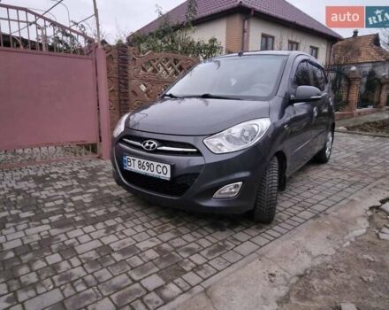 Сірий Хендай і10, об'ємом двигуна 1.09 л та пробігом 129 тис. км за 5500 $, фото 1 на Automoto.ua