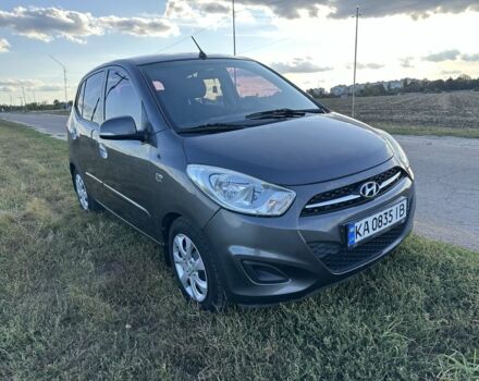 Сірий Хендай і10, об'ємом двигуна 1.1 л та пробігом 157 тис. км за 5500 $, фото 1 на Automoto.ua