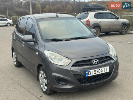 Сірий Хендай і10, об'ємом двигуна 1.09 л та пробігом 130 тис. км за 5700 $, фото 1 на Automoto.ua