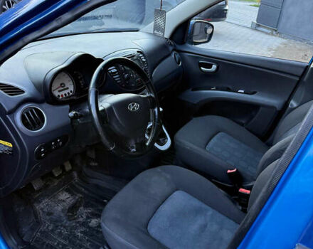Синий Хендай и10, объемом двигателя 1.09 л и пробегом 225 тыс. км за 3150 $, фото 10 на Automoto.ua