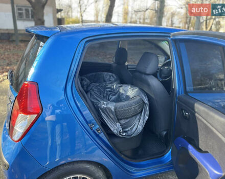 Синий Хендай и10, объемом двигателя 1.2 л и пробегом 189 тыс. км за 5200 $, фото 6 на Automoto.ua