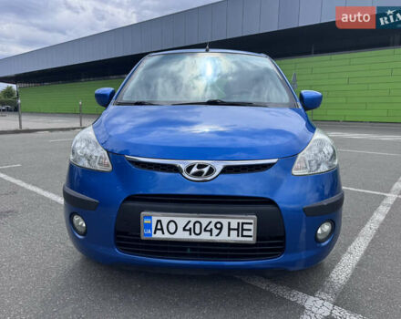Синий Хендай и10, объемом двигателя 1.09 л и пробегом 137 тыс. км за 5650 $, фото 14 на Automoto.ua