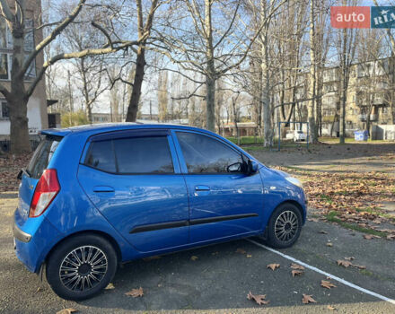 Синий Хендай и10, объемом двигателя 1.2 л и пробегом 189 тыс. км за 5200 $, фото 7 на Automoto.ua