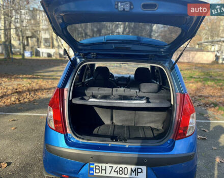 Синий Хендай и10, объемом двигателя 1.2 л и пробегом 189 тыс. км за 5200 $, фото 5 на Automoto.ua