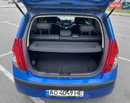 Синий Хендай и10, объемом двигателя 1.09 л и пробегом 137 тыс. км за 5650 $, фото 15 на Automoto.ua