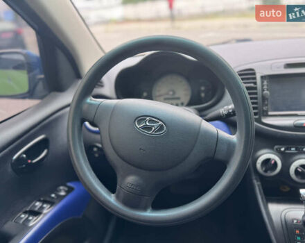 Синий Хендай и10, объемом двигателя 1.09 л и пробегом 137 тыс. км за 5650 $, фото 18 на Automoto.ua