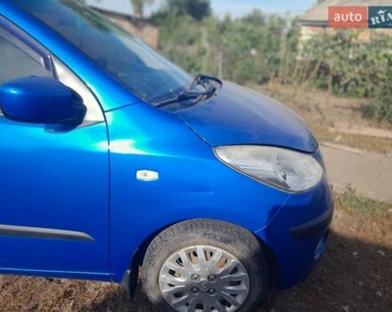 Синий Хендай и10, объемом двигателя 1.2 л и пробегом 125 тыс. км за 5700 $, фото 7 на Automoto.ua