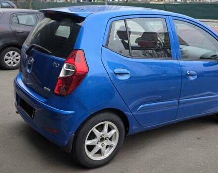 Синий Хендай и10, объемом двигателя 1.25 л и пробегом 133 тыс. км за 6000 $, фото 8 на Automoto.ua