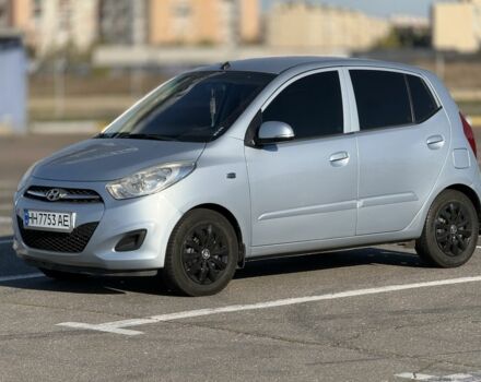 Синий Хендай и10, объемом двигателя 1.1 л и пробегом 116 тыс. км за 5500 $, фото 3 на Automoto.ua