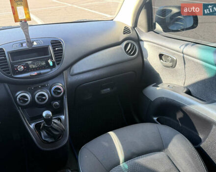 Синий Хендай и10, объемом двигателя 1.2 л и пробегом 118 тыс. км за 5000 $, фото 12 на Automoto.ua