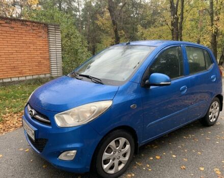 Хендай и10 2011 в Киеве на Automoto.ua Синий Хендай и10, объемом двигателя 1.2 л и пробегом 83 тыс. км за 4750 $, фото 2 на Automoto.ua