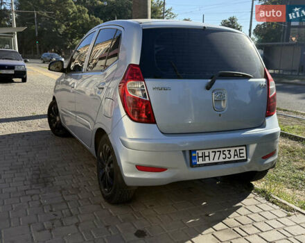 Синий Хендай и10, объемом двигателя 1.2 л и пробегом 118 тыс. км за 5500 $, фото 3 на Automoto.ua