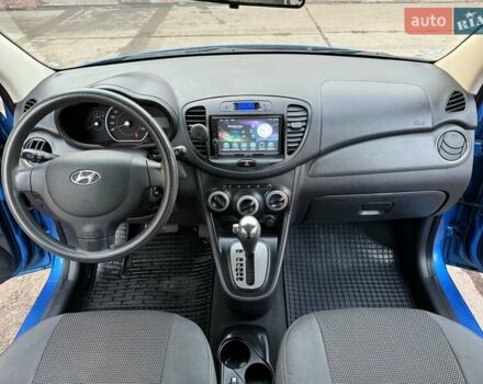 Синий Хендай и10, объемом двигателя 1.2 л и пробегом 84 тыс. км за 6900 $, фото 20 на Automoto.ua