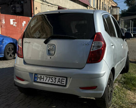 Синий Хендай и10, объемом двигателя 1.2 л и пробегом 118 тыс. км за 5500 $, фото 2 на Automoto.ua