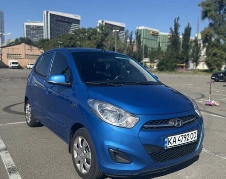 Синій Хендай і10, об'ємом двигуна 1.09 л та пробігом 115 тис. км за 6500 $, фото 1 на Automoto.ua