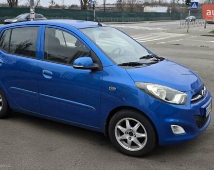 Синий Хендай и10, объемом двигателя 1.25 л и пробегом 133 тыс. км за 6000 $, фото 5 на Automoto.ua