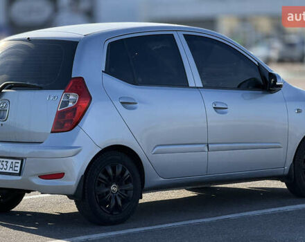 Синий Хендай и10, объемом двигателя 1.2 л и пробегом 118 тыс. км за 5000 $, фото 6 на Automoto.ua