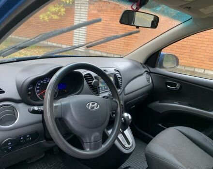 Хендай и10 2011 в Киеве на Automoto.ua Синий Хендай и10, объемом двигателя 1.2 л и пробегом 83 тыс. км за 4750 $, фото 6 на Automoto.ua