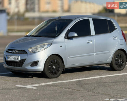 Синий Хендай и10, объемом двигателя 1.2 л и пробегом 118 тыс. км за 5000 $, фото 2 на Automoto.ua
