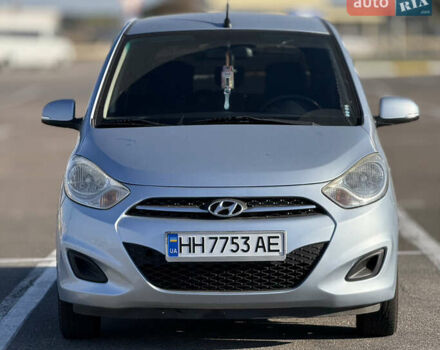 Синий Хендай и10, объемом двигателя 1.2 л и пробегом 118 тыс. км за 5000 $, фото 1 на Automoto.ua