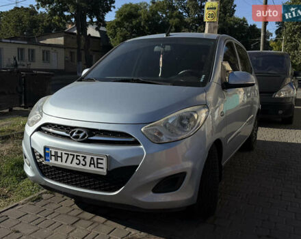 Синий Хендай и10, объемом двигателя 1.2 л и пробегом 118 тыс. км за 5500 $, фото 4 на Automoto.ua