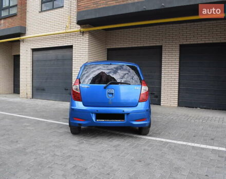 Синий Хендай и10, объемом двигателя 1.1 л и пробегом 83 тыс. км за 6350 $, фото 4 на Automoto.ua