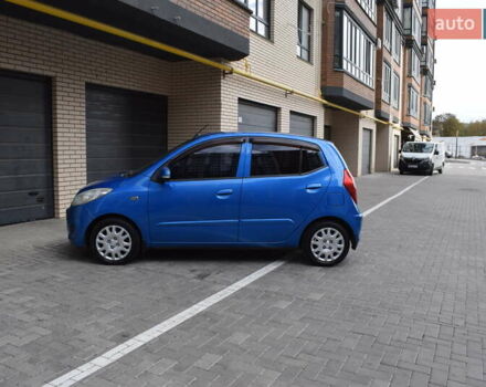 Синий Хендай и10, объемом двигателя 1.1 л и пробегом 83 тыс. км за 6350 $, фото 3 на Automoto.ua